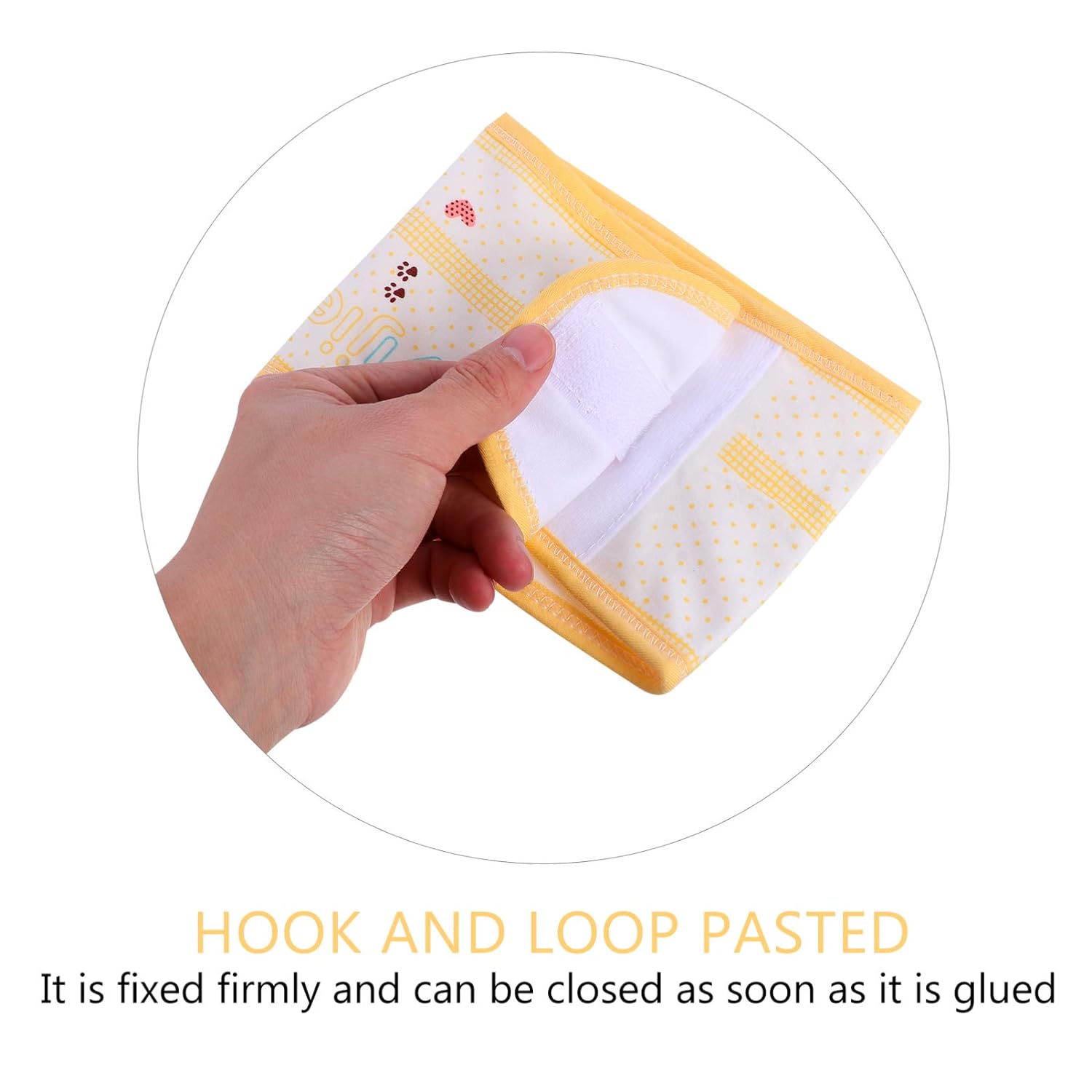 EXCEART 4pcs Baby Umbilical Hernia Belt Baby Belly Button Cord Band Infant Belly Wrap Adjustable Navel Belly Band - Image 9